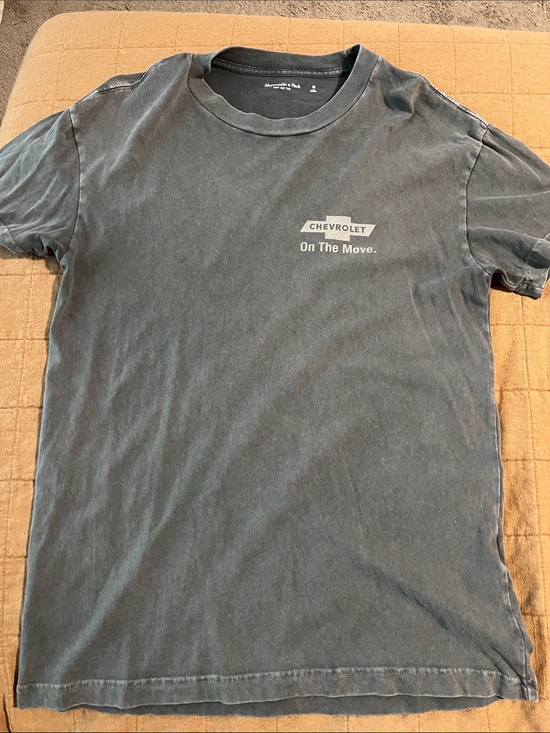 Abercrombie & Fitch Other - Abercrombie & Fitch Washed Charcoal Chevrolet 'On The Move' Tee